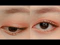 Eye makeup  tutorial EP.1🍑แต่งตาไปเรียนง่ายๆ มือใหม่ก็แต่งได้ Go to school makeup |tukkatadaily