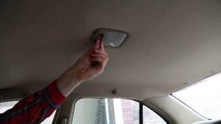 How to change a car dome light - EASY!