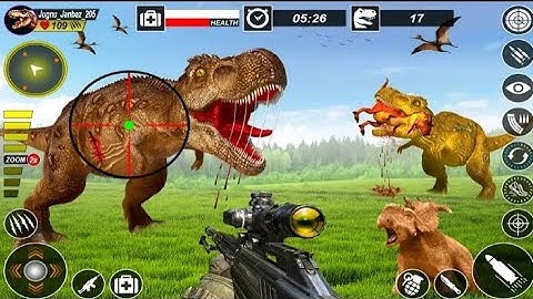 Wild Dinosaur Hunting Zoo Game #1