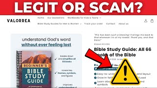 Valorrea Review – Is  Valorrea Bible Study Guide Legit or Scam