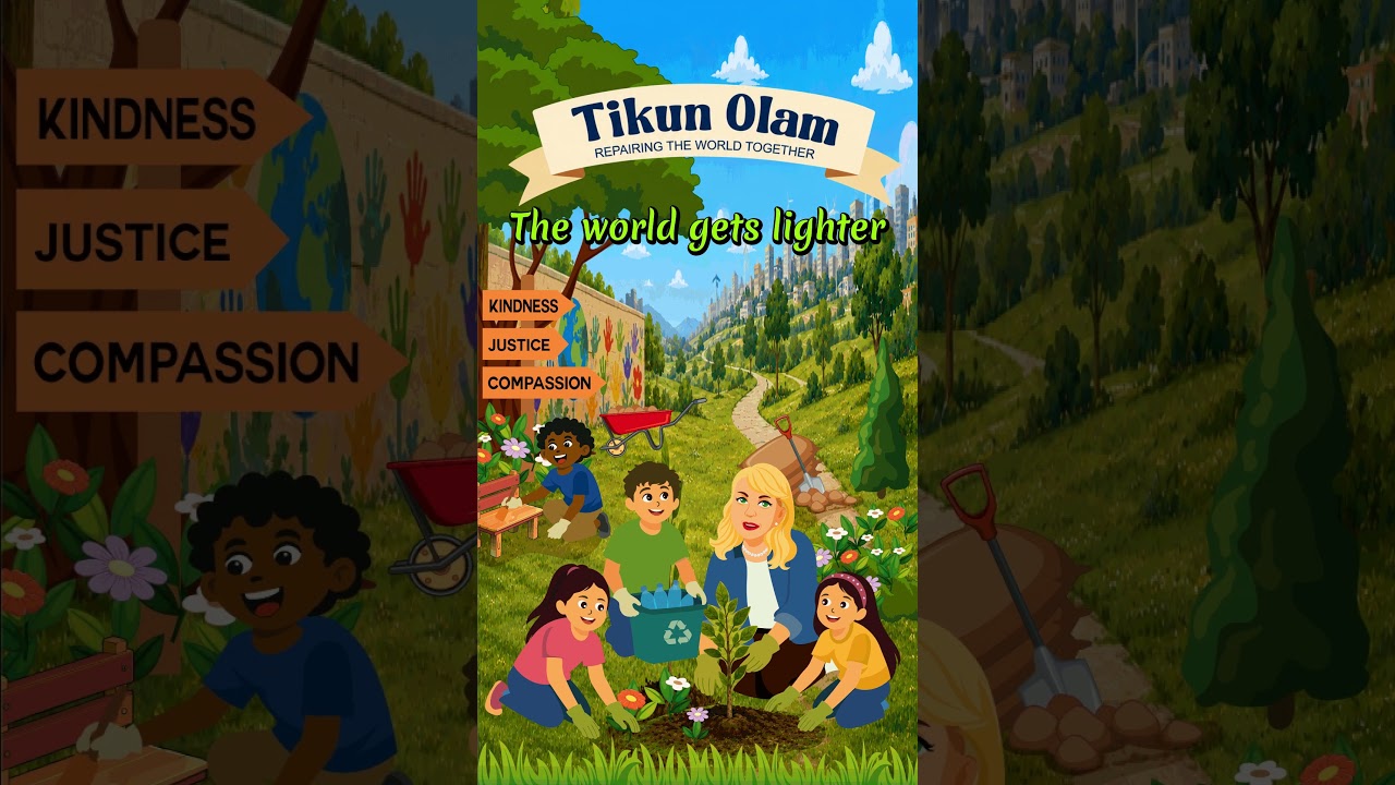 Preview of "Tikun Olam-with Larissa #singalongsongs #jewishkids ##tikunolam #israel"
