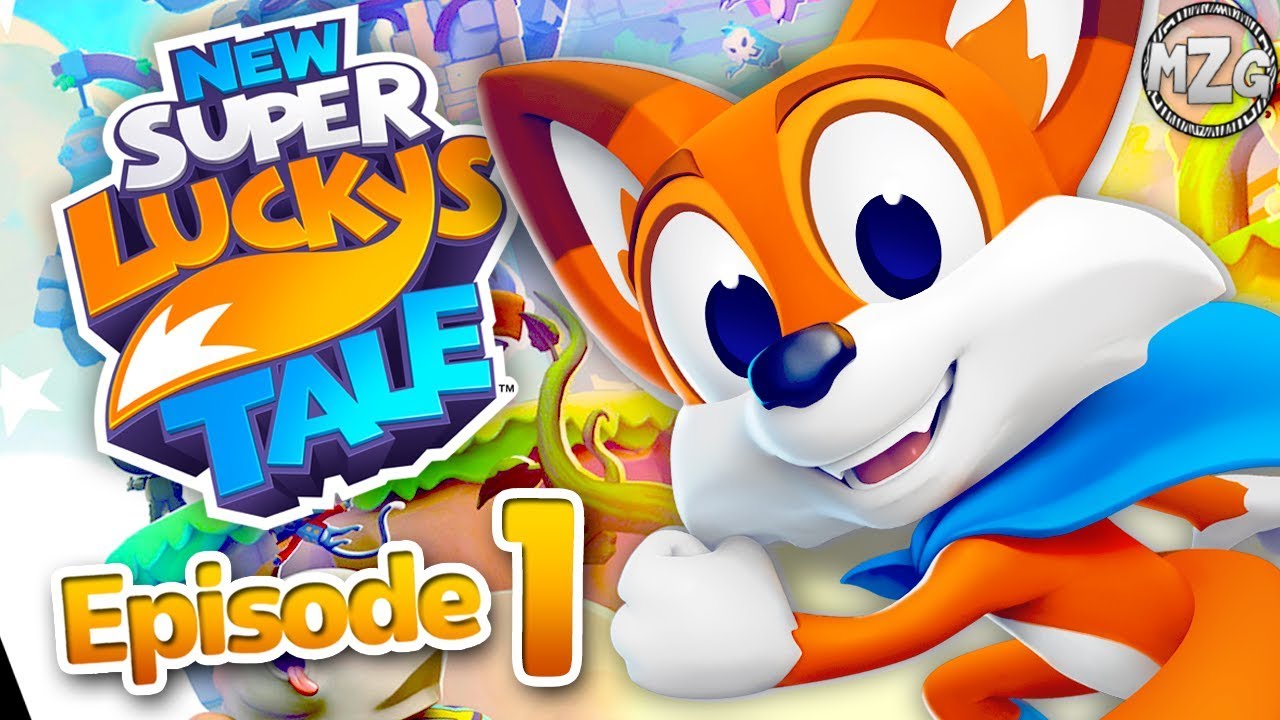 New Super Lucky S Tale Gameplay Walkthrough Part 1 World 1 Sky Castle Youtube