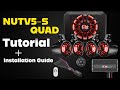 NUTV5-S QUAD Pro Tutorial video | UTV &amp; Golf Cart sound system