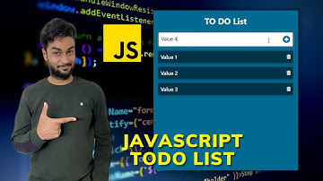 Todo App | Simple JavaScript Project for Beginners #javascript