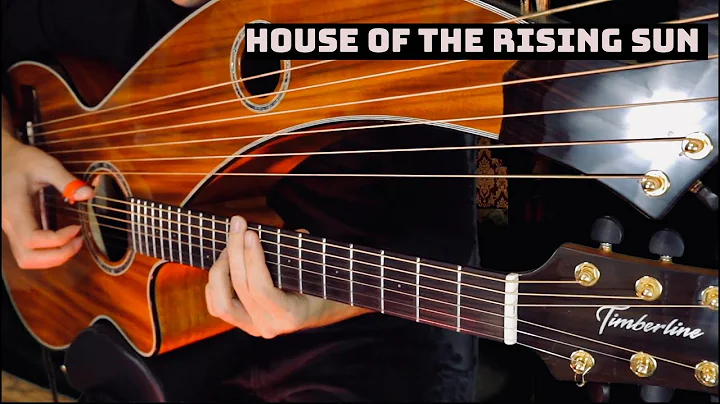House of the Rising Sun - Harp Guitar & Banjo Cover