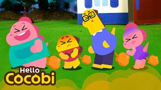 Fart Together Healthy Fart Family Song Kids Song & Nursery Rhymes Hello Cocobi