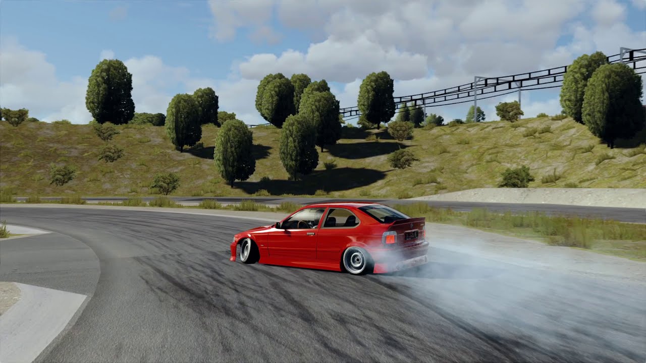 Bmw e36 compact drift - Assetto Corsa - YouTube