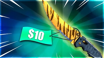 10 Dollars To A KNIFE! (SUCCESS)