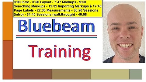 Bluebeam Intro (for beginners)