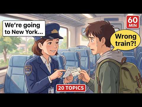 60 Minutes of Simple English Conversations for Beginners: 20 Real Everyday Dialogues (A1-A2)