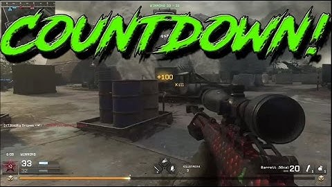 MWR on Countdown - Sniping with the Barrett!