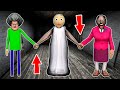 Granny vs Baldi vs Scary Teacher - funny horror animation (71-80 part. all series in a row)
