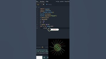 Python Turtle Graphics |whatsapp status video|#shorts #viral #trending
