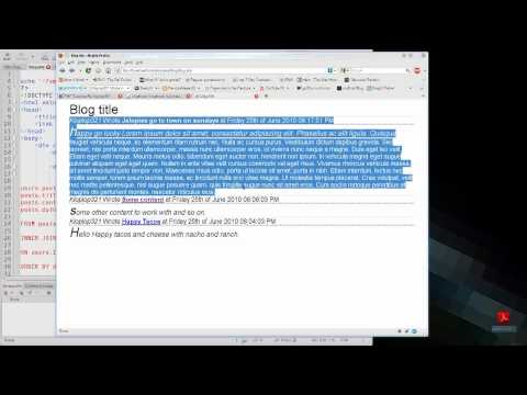 PHP & MySQL Tutorial 11: Extending a Basic Blog: Part 2