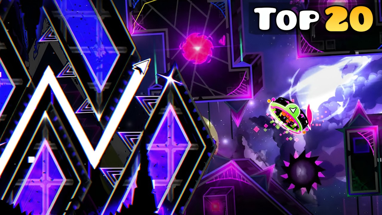 Top 20 Hardest Extreme Demons in Geometry Dash 2.2