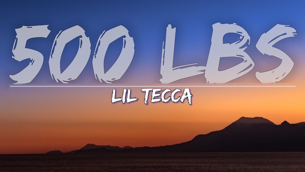 Lil Tecca - 500 lbs (Clean) (Lyrics) - Audio at 192khz Lil Tecca - 500 lbs (Clean) (Lyrics) - Audio at 192khz