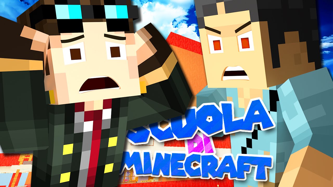 ST3PNY MI HA SGRIDATO - Scuola di Minecraft - Ep. 1 - YouTube