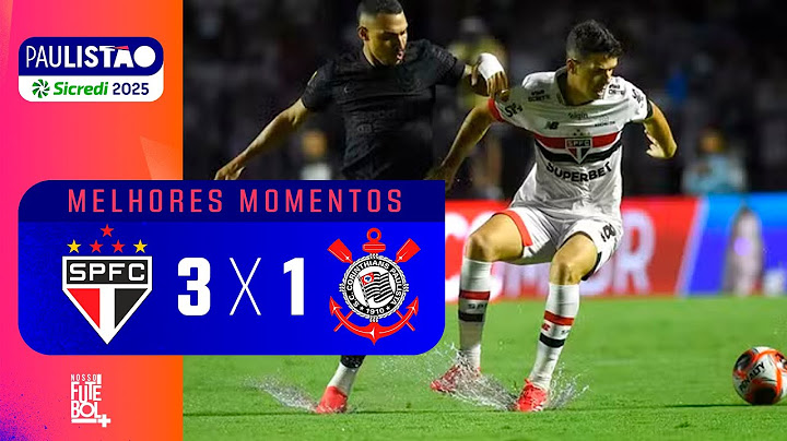 LUCAS DESTRÓI E TRICOLOR VENCE - São Paulo 3 x 1 Corinthians - Melhores Momentos - Paulistão 2025