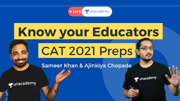 CAT 2021 exam strategy | Know your educators | Unacademy for MBA preparations | VARC & LRDI
