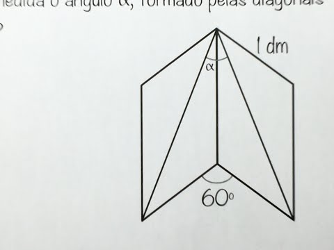 Vídeo: Como Encontrar O ângulo Entre As Diagonais