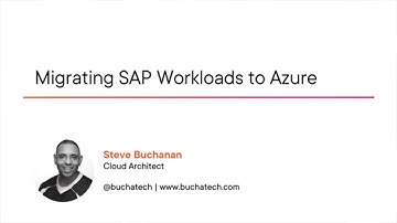 Azure Skills: Migrating SAP Workloads to Azure Course Preview