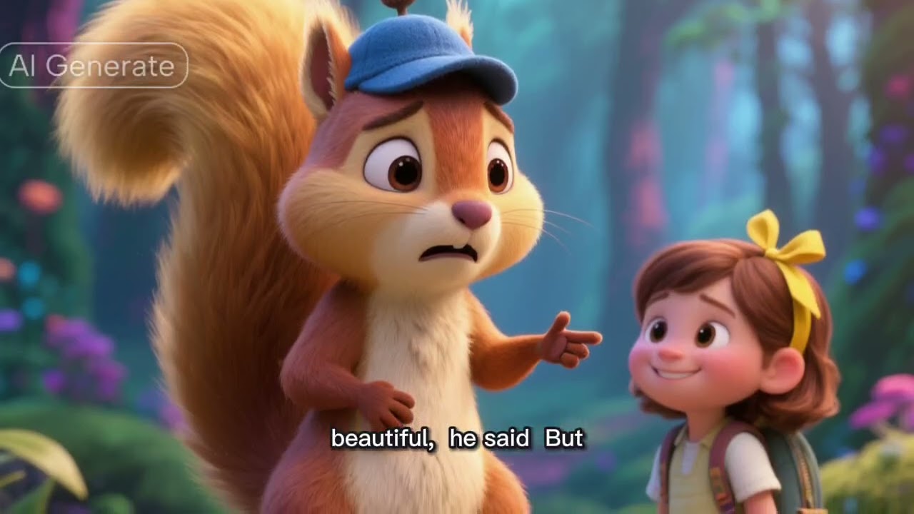 🌈✨ Luna and the Rainbow Forest Adventure | Kids Bedtime Story | Magical Animated Tale ✨🌈