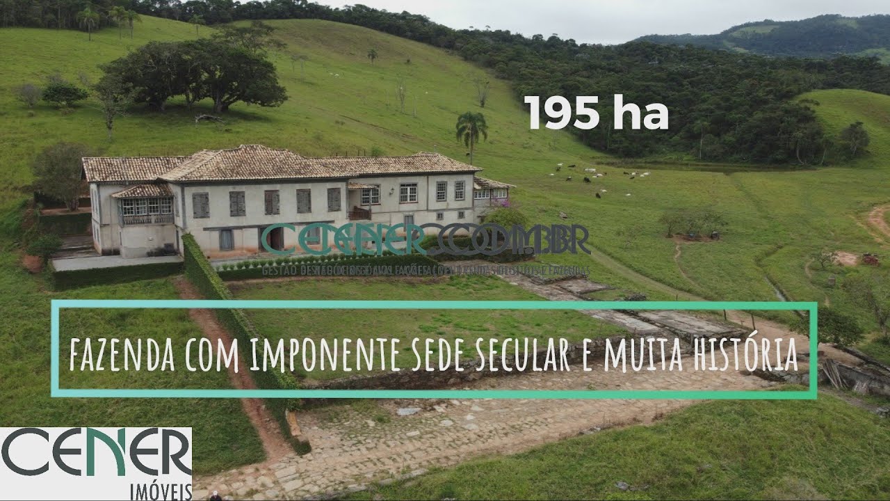 Cener Imóveis 2233 Linda e histórica fazenda de 155 ha por 5.500.000,00