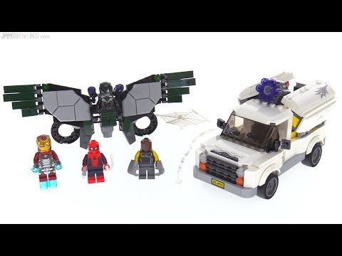 Spider-Man Homecoming Trailer in LEGO. 