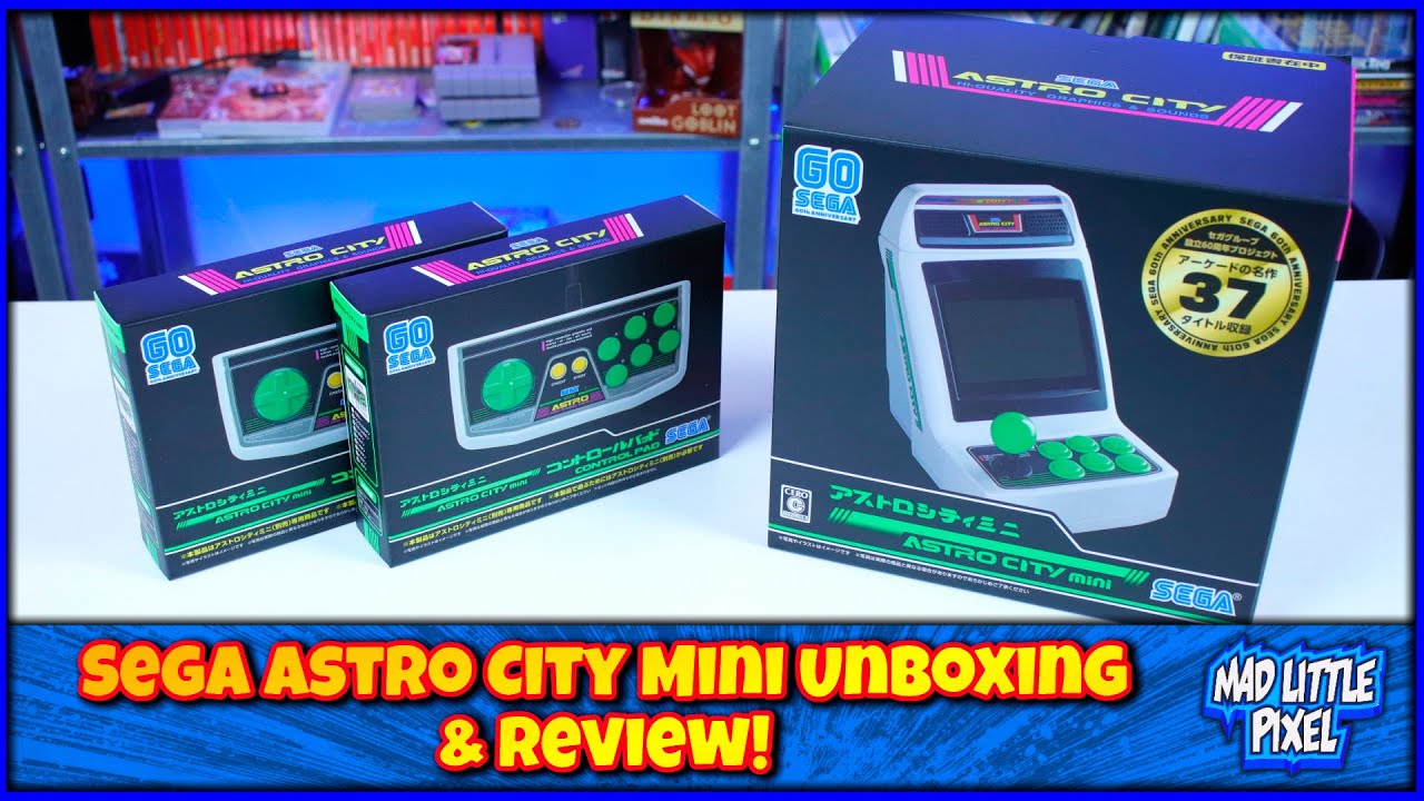Sega Astro City Mini Unboxing & Review! Was It Worth Importing From Japan?