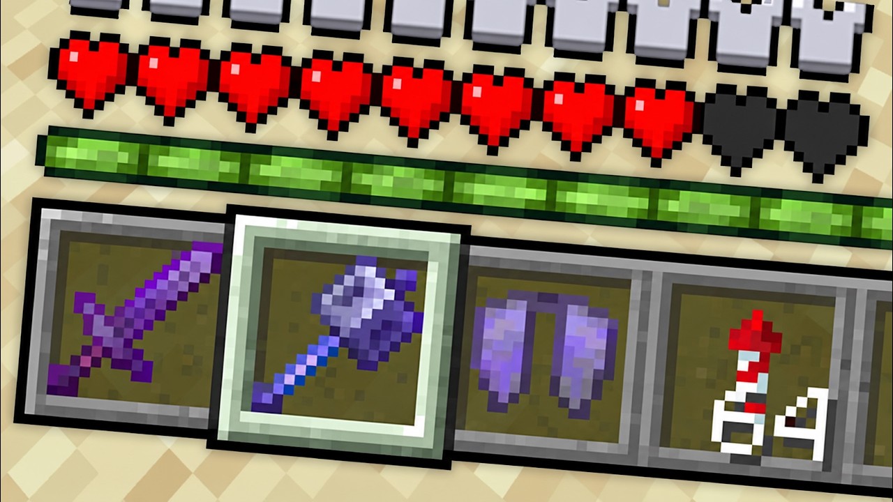 I Mastered Minecraft's Elytra Mace Combat..!