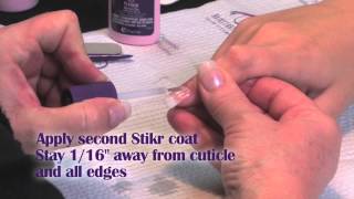 How to do a 4 week fill on Fiberglass & Silk Nails