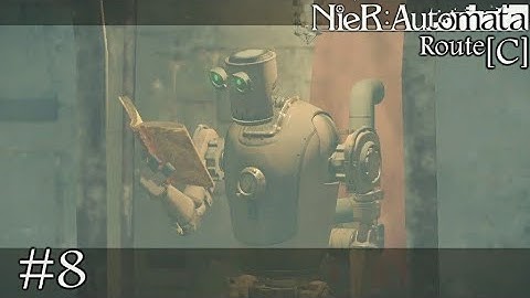 A2 Helps Out Pascals Village - Nier Automata Route C Part 8 - No Commentary