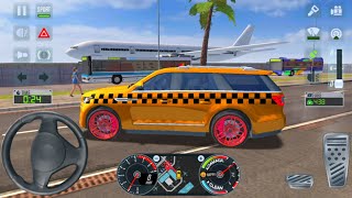 Big Suv Car Airport Taxi Driver🚖👮‍♂️ | City Car Driving Car Games - 3D Game Android  - Taxi Sim 2020 screenshot 3