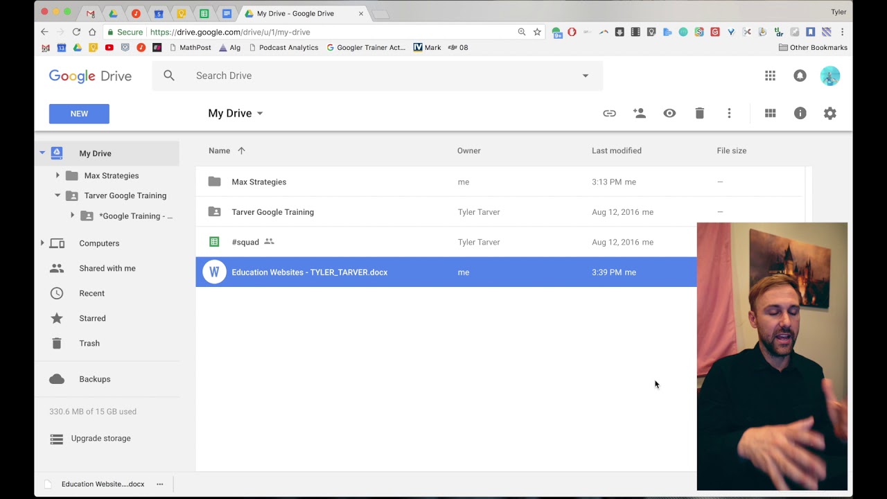 How to Use Microsoft Word in Google Drive YouTube