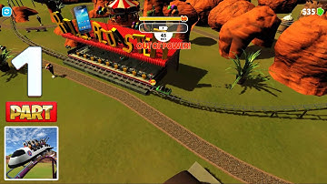 🆕 Max Level • Roller Coaster 3D Mobile Game Apk Gameplay Walkthrough Part 1 all levels  iOS Android