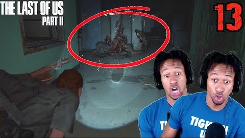 THE LAST OF US 2 Walkthrough Gameplay #13 - STALKERS ATTACK!