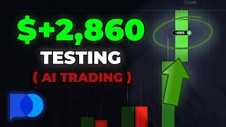 Reached Target in Just 7 Trades?! +$2,860 Profit with AI Bot 💥| trading bot