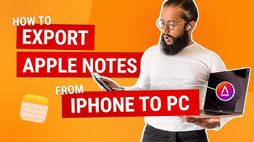 How to Export Apple Notes from iPhone to PC (Tutorial💡)