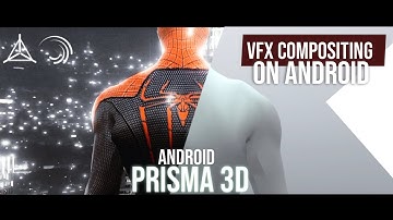 Amazing Spider-Man Animation TEST ll VFX + Compositing Android Prisma 3D