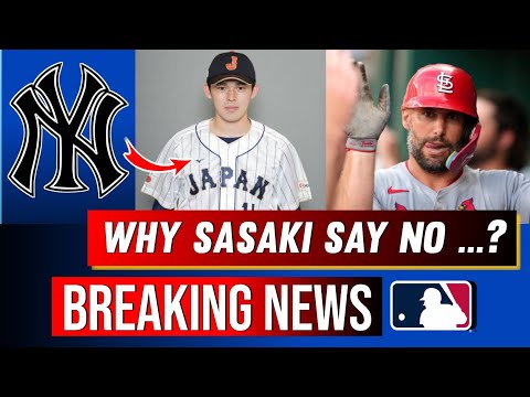 Breaking Yankees News: Sasaki SAYS NO... to Yankees and Mets, Trade Talks Heat Up!