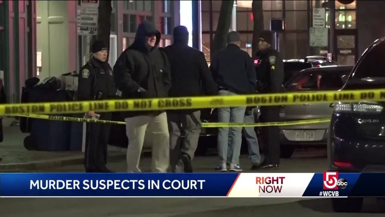Men charged in fatal Boston shooting - YouTube