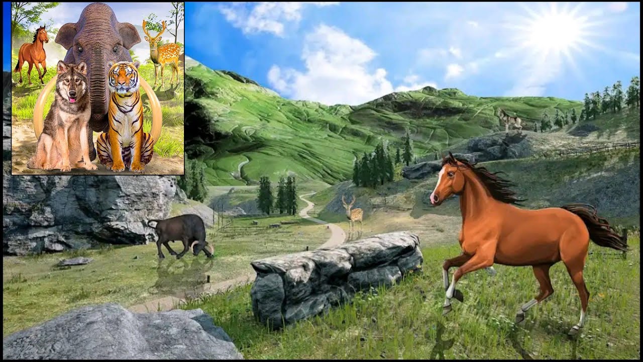 Wild Craft: Animal Fighting 3D melhor simulador de animais e jogo de ...