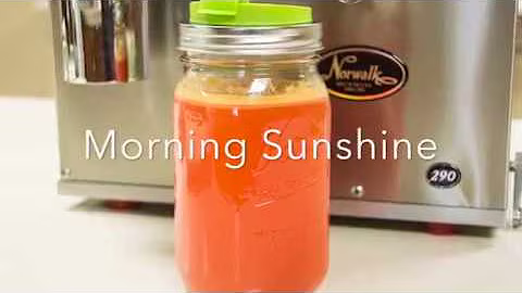 Morning Sunshine with Norwalk Juicers