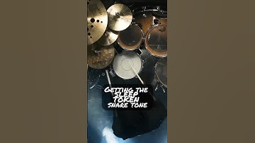 How do you get this kind of #snare #drum sound? #shorts #short #drums #sound #tune #tuning #iconic