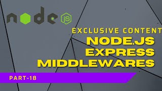 Celebrity Nodejs - Express Middlewares | Complete Nodejs Tutorial #part18 Profile