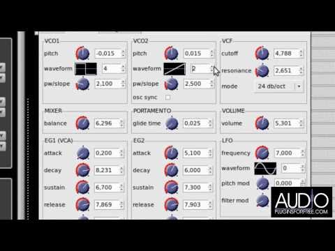 Xsynth-DSSI video preview