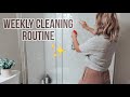 CLEAN WITH ME STAY AT HOME MOM | WEEKLY CLEAN WITH ME