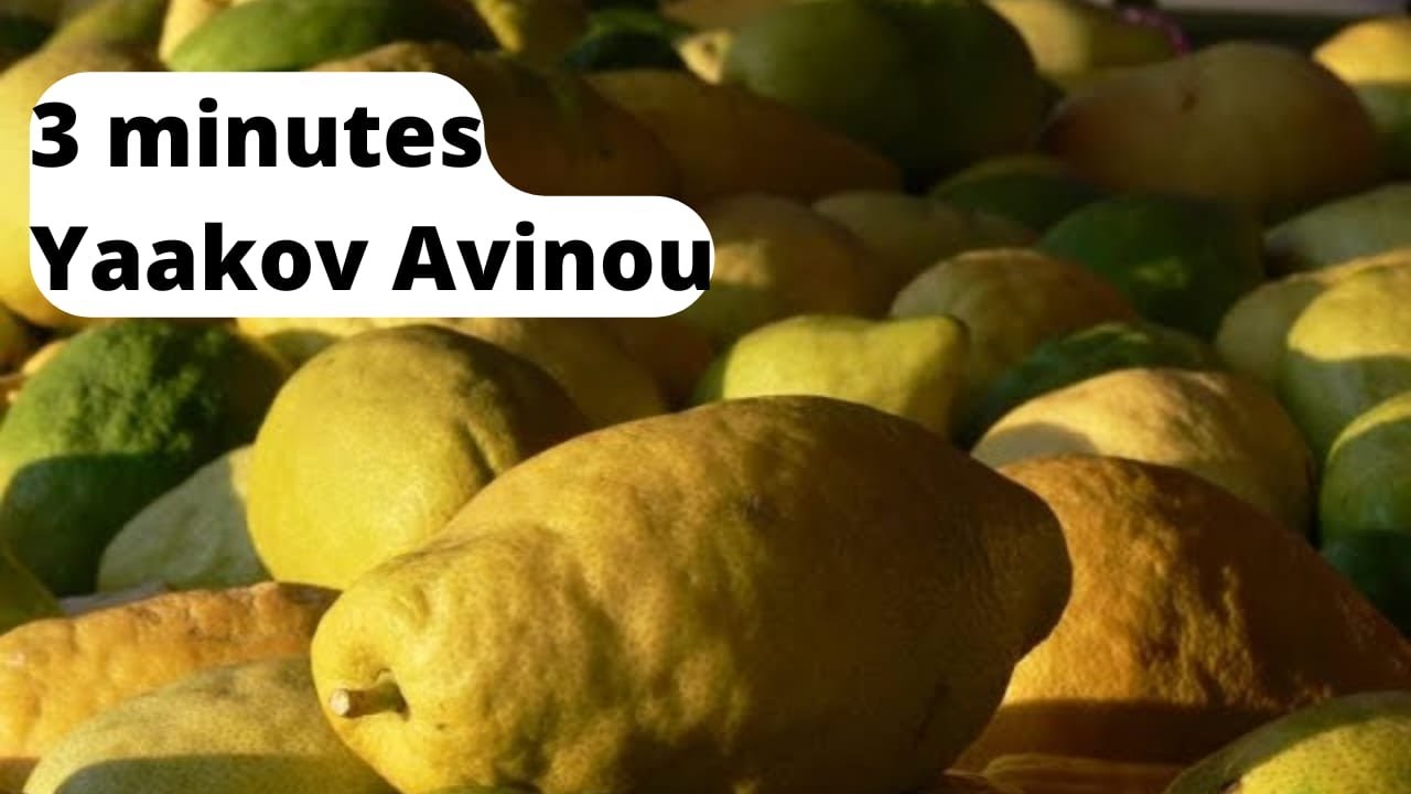 Les Ushpizin: 3 minutes autour de Yaakov Avinou