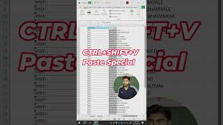 Excel Paste Without Formula Error | Ctrl + Shift + V Trick in Excel | Fix Formula Error Instantly 🔥