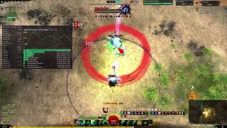 Guild Wars 2 BETA Condi Harbinger DPS (39900) - all Buffs no food
